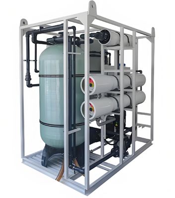 Buon prezzo Sistema di desalinizzazione dell'acqua di mare da 100 a 1000 m3/giorno con membrana Filmtec RO in linea