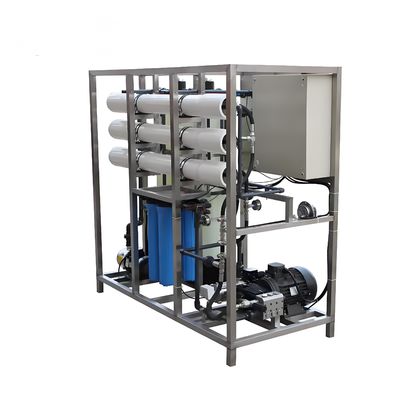 Buon prezzo Siemens PLC sistemi di osmosi inversa dell'acqua di mare con Filmtec USA / Giappone Toray RO in linea
