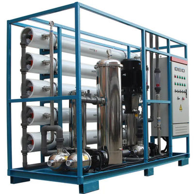 Buon prezzo Sistema RO di acqua salmastra industriale 100-1000 M3/Giorno con pressione 150-300 Psi in linea