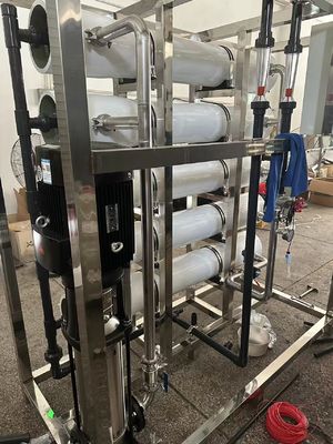 Buon prezzo 150-300 psi Recupero di pressione di acqua salata Sistema RO per acqua di alimentazione ad ampio pH in linea