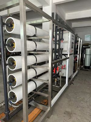 Buon prezzo 50-1000 M3/Giorno Sistema di ripresa dell'acqua salata 98% Tasso di rigetto del sale in linea