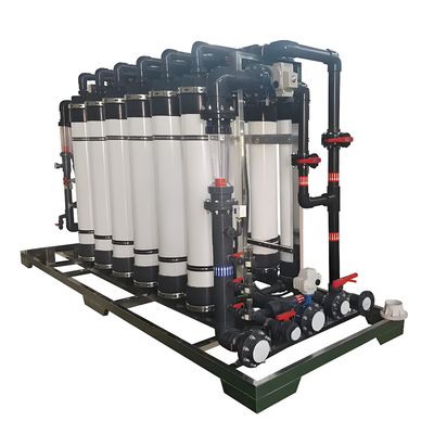 Buon prezzo Pannello di controllo in acciaio inossidabile Sistema di ultrafiltrazione Purificatore d'acqua 80-90% tasso di recupero per l'acqua potabile in linea