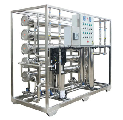Buon prezzo Pompa ad alta pressione e membrana 4040 Purificatore d'acqua RO industriale Filtrazione in acciaio inossidabile in linea