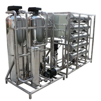 Buon prezzo Trattamento dell'acqua industriale Sistema RO commerciale Rifiuto del sale 98% 220V/380V in linea