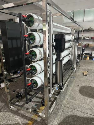 Buon prezzo Centrale di filtrazione dell'acqua salata con filtro multimediale e sistema di controllo Siemens in linea