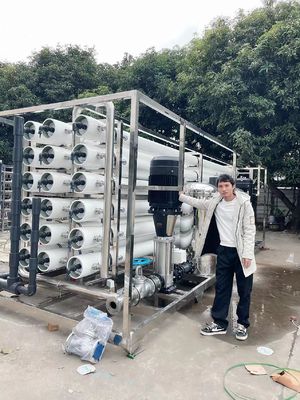 qualità Impianto di osmosi inversa PLC in acciaio inossidabile 70m3/h Controllo automatico fabbrica