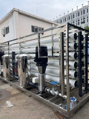 Buon prezzo Siemens S7 PLC Controlled Industrial RO System per una purificazione ottimale dell'acqua in linea