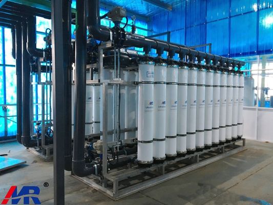 Buon prezzo Sistema di ultrafiltrazione per filtrazione dell'acqua con capacità di 10-100 M3 all'ora in linea