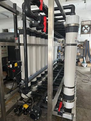 Buon prezzo Filtro idrico ad ultrafiltrazione SS304/PVC con recupero del sistema dell'80% in linea