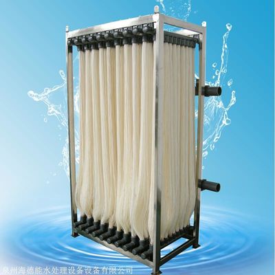 Buon prezzo 0.02-0.04MPa Membrana MBR per il trattamento delle acque reflue petrolchimiche in linea