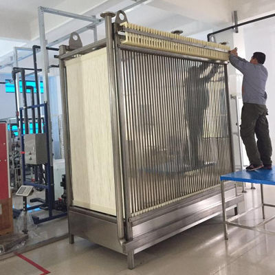 Buon prezzo Bioreattore a membrana di fibra cava PVDF per una maggiore resistenza chimica in linea