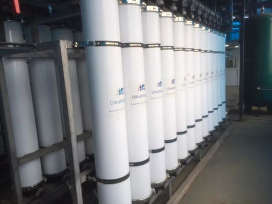 Buon prezzo Membrana di ultrafiltrazione a fibra cava lavabile con portata di 40-120LMH in linea