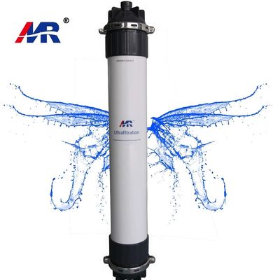 Buon prezzo Membrana UF resistente alle sostanze chimiche con superficie di 10-77m2 e portata di 40-120LMH in linea