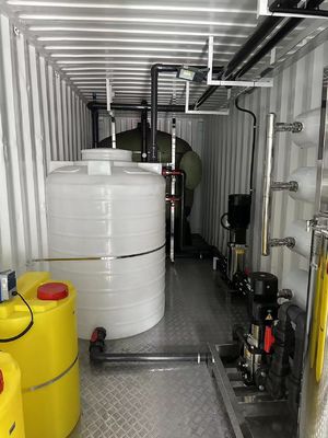 Buon prezzo Sistema RO in contenitori a 5-7 fasi da 38 kW con pompa Grundfos / CNP in linea