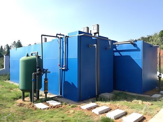 Buon prezzo 200 m3 al giorno impianto di depurazione delle acque reflue AAO tecnologia MBR in linea
