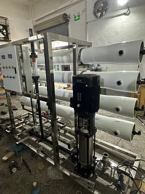 Buon prezzo 150PSI-300PSI Pressione Sistema RO di acqua salata con tasso di recupero del 75% in linea