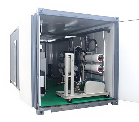 Buon prezzo 99% di rigetto del sale Sistema di reazione in contenitori con pretrattamento con filtro dei media in linea