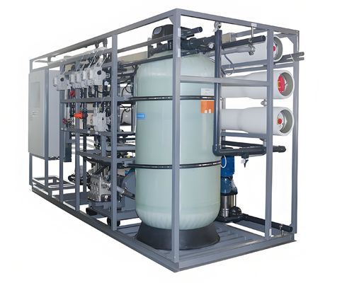 Buon prezzo 99Sistema di depurazione con osmosi inversa dell'acqua di mare al 0,5% in acciaio duplex 2205 in linea