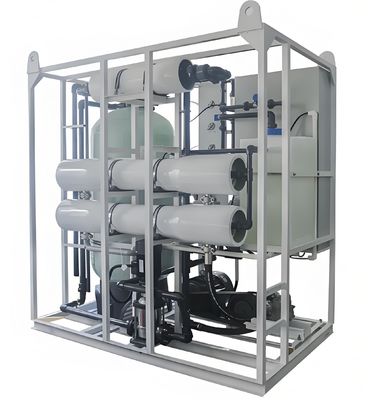 Buon prezzo Sistema di trattamento dell'acqua salata da 100 a 1000 M3/giorno con acciaio duplex 2205 in linea