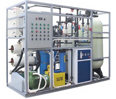 Buon prezzo Tasa di recupero del 38% Sistema di recupero dell'acqua di mare con controllo Siemens e pompa Danfoss in linea