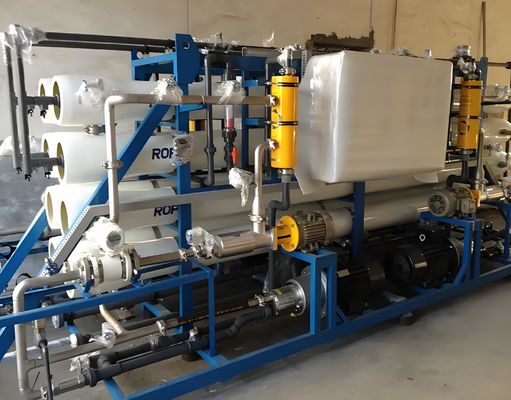 Buon prezzo Danfoss / Grundfos Sistema di desalinizzazione dell'acqua di mare a pompa con pressione di funzionamento di 6,5 MPa in linea