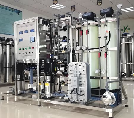 Buon prezzo Sistema di trattamento dell'acqua Siemens S7 PLC RO EDI con Filmtec / Toray Membrana in linea