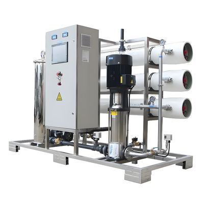 Buon prezzo 98% di rigetto di sale Sistema di riavvicinamento dell'acqua salata con controllo PLC Siemens S7 in linea