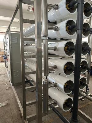 Buon prezzo FilmTec Sistema di depurazione dell'acqua a membrana 50-100kw/h Siemens PLC Control in linea