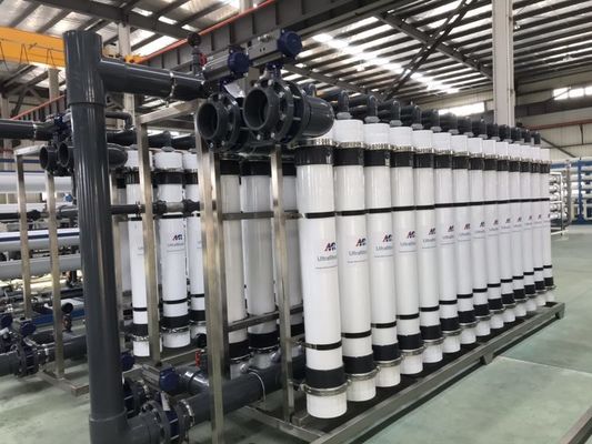 Buon prezzo Sistema a membrana di ultrafiltrazione 99% tasso di rimozione della turbidità e prestazioni ottimali in linea