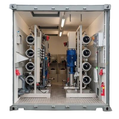 Buon prezzo Commercial RO System with DOW BW30-400 RO Membrane 24m3/hour Customizable Size and Weight for Industrial Water Treatment in linea